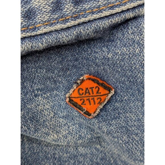 Wrangler 31 Relaxed Fit FR Jeans Mens 38x32 (Fits 34.5x30) 10FR31MWZ Blue - Picture 7 of 16